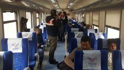 Kaçak göçmenlerin 'Doğu Ekspresi' yolculuğu erken bitti