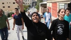 İsrail askerinin Batı Şeria'daki gösterilere müdahalesi