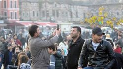 Mısır Çarşısı'nda intihar girişimi