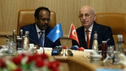 Somali Cumhurbaşkanı Fermacu TBMM'de