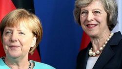 May ve Merkel İran'ı görüştü