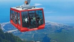 Alanya'da teleferik projesi için çalışmalar başladı