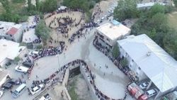Uludere'de 'drone'lu aşiret düğünü