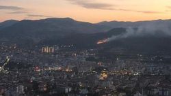 Tokat'ta ormanlık alanda yangın