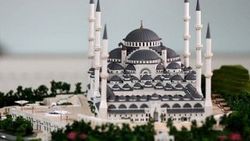 Çamlıca Camii'nin inşasında ileri teknoloji kullanılıyor