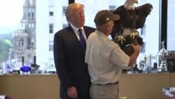 ABD sembolü kel kartal Donald Trump'a saldırdı