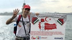 Filistinli genç, İstanbul'dan Ankara'ya yürüyecek