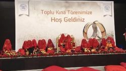 Arnavutköy'de toplu kına töreni