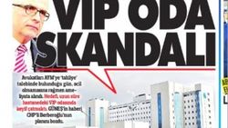 Enis Berberoğlu'na özel odada özel hizmet
