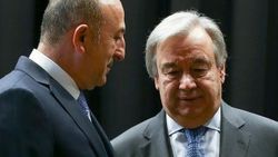 Çavuşoğlu ile Guterres Kaşıkçı cinayetini görüştü