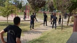 Parka bomba yerleştirmek isteyen grup yakalandı