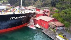 Yalıya çarpan geminin personeli adliyede