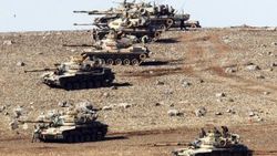 Sınırda tankların namluları IŞİD'e çevrildi