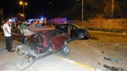 Marmaris'te refüje çarpan Şahin ikiye ayrıldı