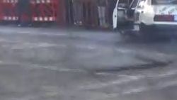 Drift gösterisini izleyenler ölümden döndü