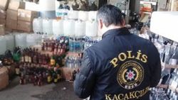 Sahte içki operasyonunda rekor kırıldı
