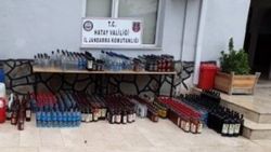 930 litre sahte ve kaçak içki ele geçirildi