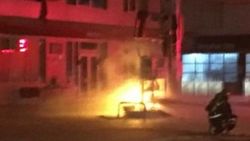 LPG dolumu sırasında patlama