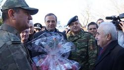 Yunanistan Başbakanı Samaras'tan Gümrük Kapısı'na ziyaret İZLE