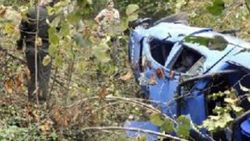 Samsun'da askeri araç uçuruma yuvarlandı: 3 yaralı