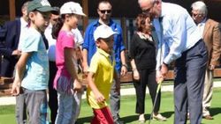 Samsun'da çocuklara ücretsiz golf eğitimi
