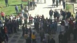 Samsun'da PKK propagandasına tepki