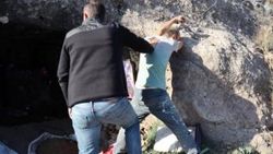 Bodrum'da kaçak kazıya suçüstü