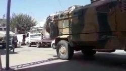 Suriye sınırına askeri sevkiyat sürüyor