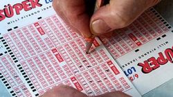 Süper Loto'da bir kişi 42 milyon lira kazandı
