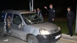 Adana'da polis şüpheli kovalamacası