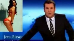 Alman spikerin bikinili kızlarla imtihanı