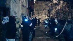 Başkent’te 2 katlı metruk bina çöktü