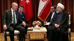 Başkan Erdoğan, Ruhani ile görüştü