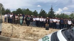 Ayvacık'ta boğulan 6 Afgan Kırşehir'de toprağa verildi