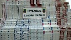 Esenyurt'ta kaçak sigara operasyonu