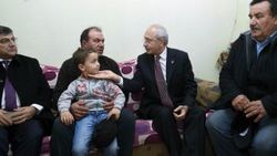 Kılıçdaroğlu’ndan şehit ailesine ziyaret