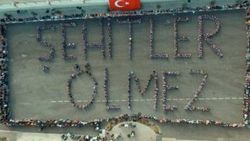 Nevşehir Lisesi'nde ‘Şehitler Ölmez’ koreografisi