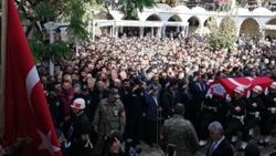 Şehit Cemil Kaçmaz'a veda