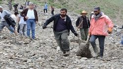 Yüksekova'da sel felaketi: 800 küçükbaş telef oldu