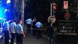 Selimiye Astsubay Orduevi bahçesine bomba atıldı