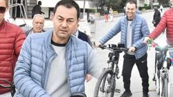 Serdar Ortaç'ın eşi Chloe ile bisiklet turu