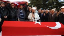 Şehit imam, son yolculuğuna uğurlandı