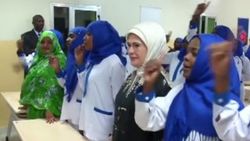 Emine Erdoğan, TİKA Ebe Eğitim Merkezi’ni ziyaret etti