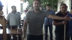 Siirt'te zabıtaya kızan esnaf iş yerine zarar verdi