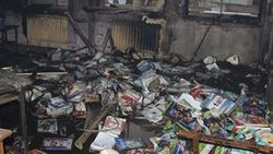 PKK'lılar Siirt'te aynı okulu ikinci kez yaktı