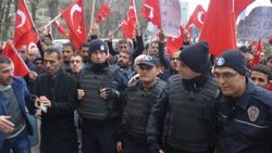 Samsun'da terörü protesto mitingine 5 bin kişi katıldı