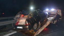 Silivri'de trafik kazası: 1 ölü 1 yaralı