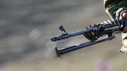 Tunceli'de jandarma karakoluna taciz ateşi