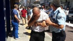 Sinop'ta tacizciyi linçten polis kurtardı