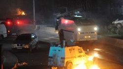 Şırnak'ta izinsiz gösteriye polis müdahalesi